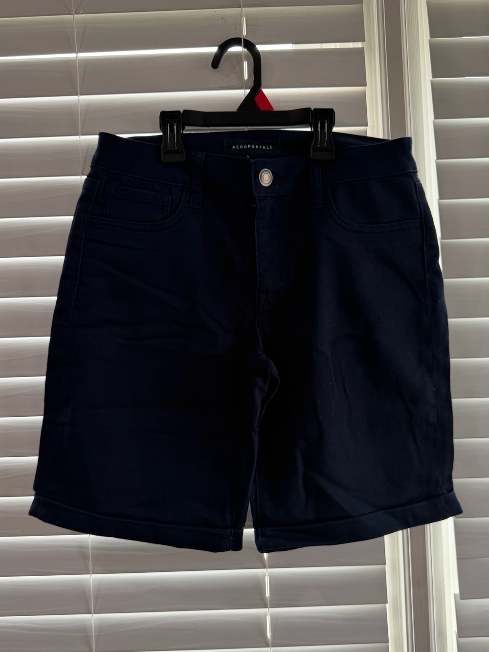 Aeropostale Women’s Navy Jean Shorts SIze 6 School Shorts 💙